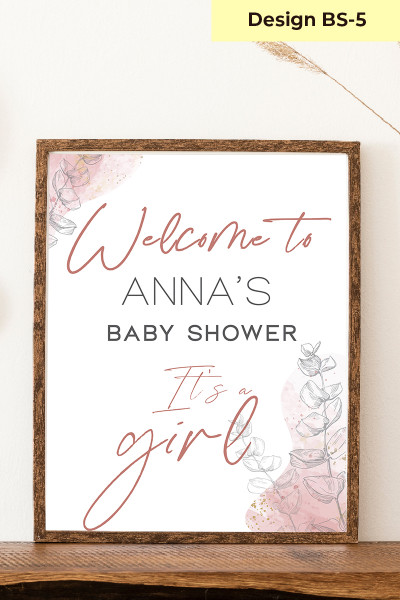 Baby Shower Sign BS-5
