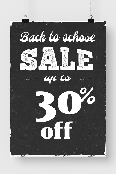 Back to School Sale Up To 30% Off A2 Size