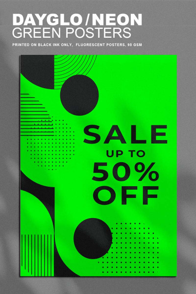 Neon Green Posters