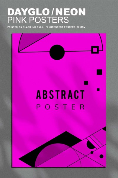 Neon Pink Posters