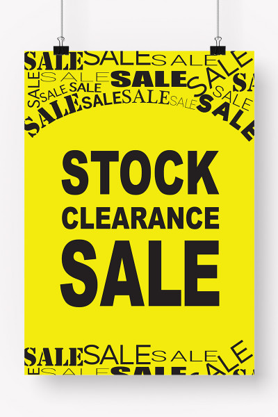 Stock Clearance Sale A1 Size