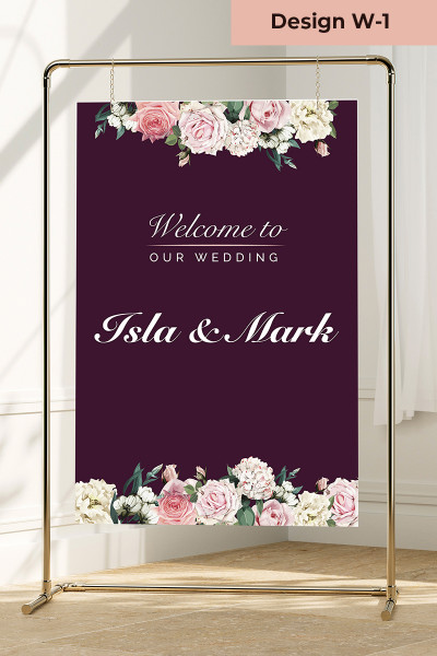 Wedding Entrance Sign