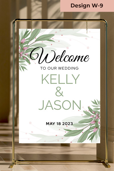 Wedding Sign W-9